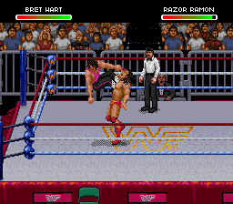 WWF Raw (Europe) In game screenshot